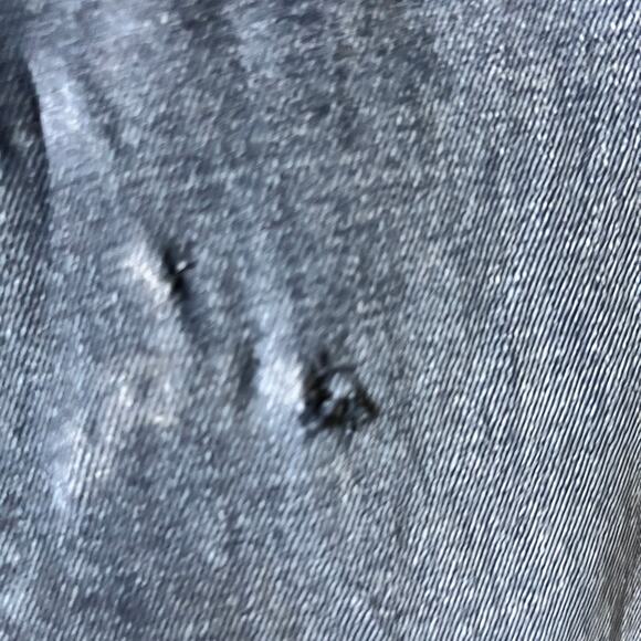 Fidelity Denim Jeans Women’s Size 26 Blue Slim Straight FLAWS: SAMPLE/ Holes - Picture 3 of 10